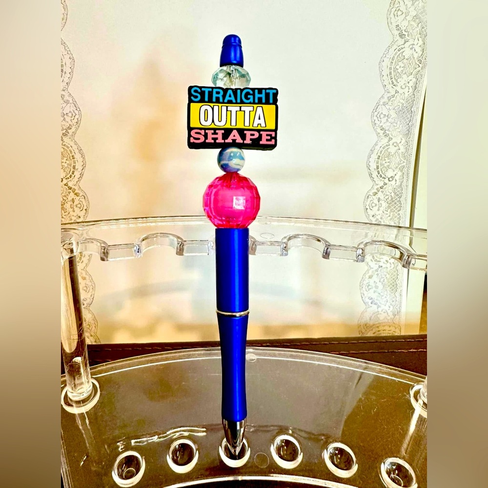 Beaded Pen-Straight Outta Shape! Buy 3 pens from closet for $19.20!